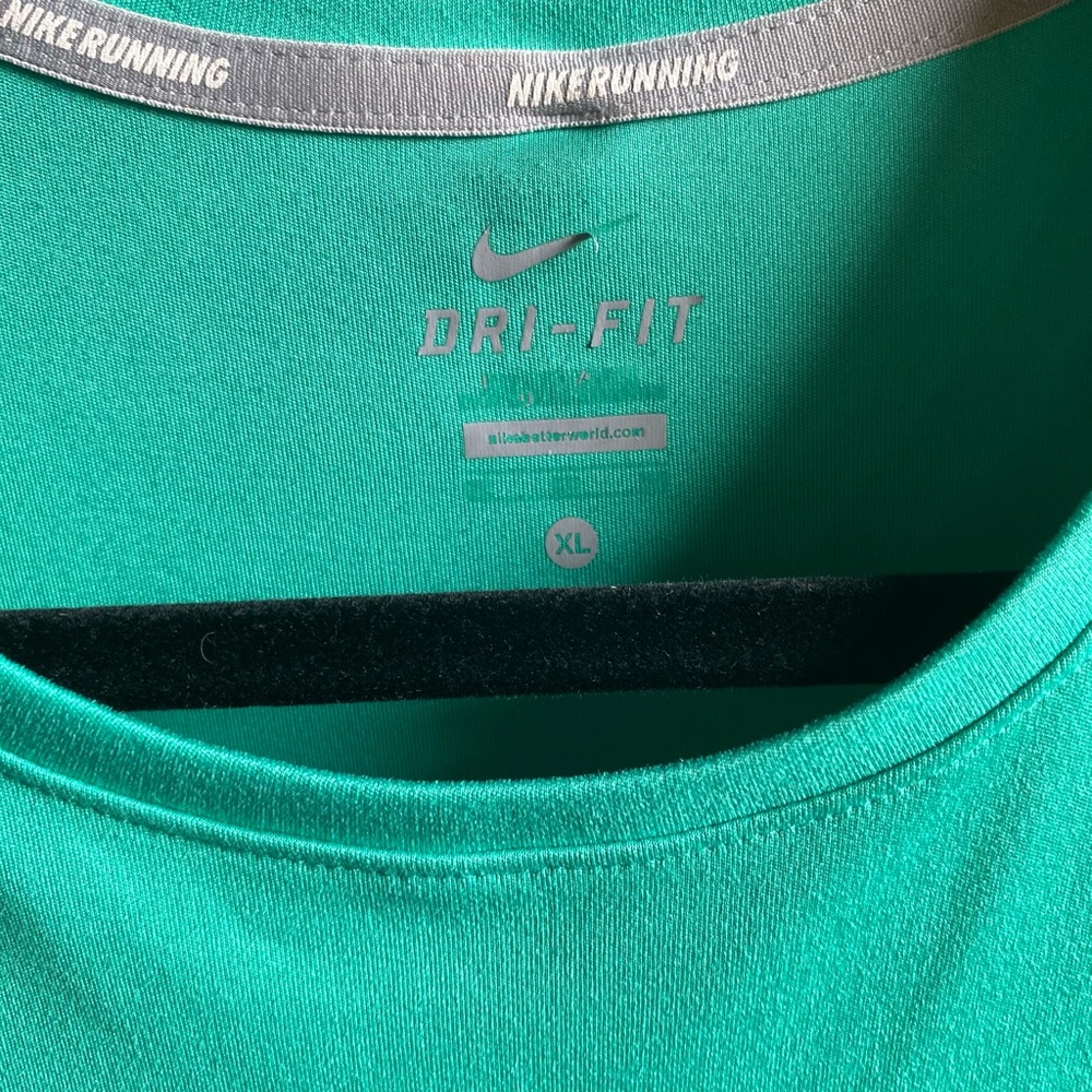Nike Women’s Short-Sleeve Athletic Tee — Teal Green - Picture 2 of 7